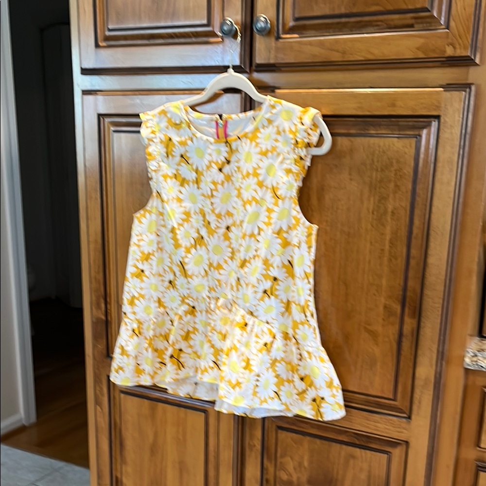 kate spade Yellow and White Floral Top